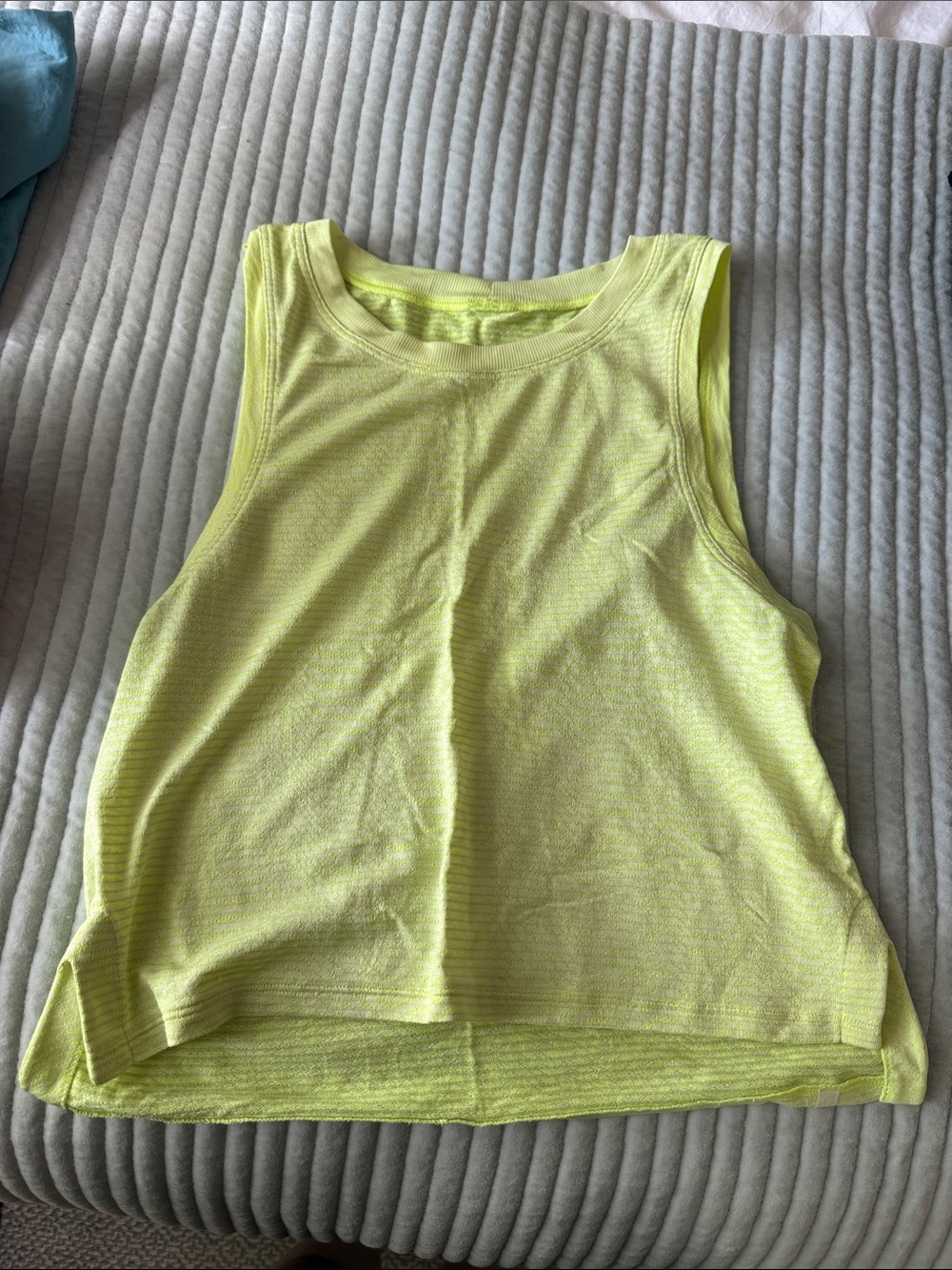 Women's lululemon Neon Yellow Tank Top